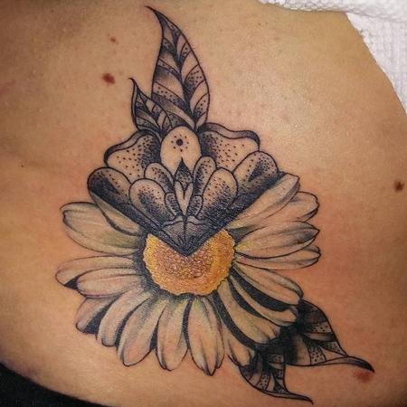Tattoos - Daisy Tattoo - 126504
